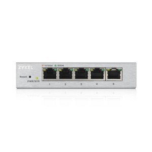 Zyxel GS1200-5 Gestionado Gigabit Ethernet (10 100 1000) Plata