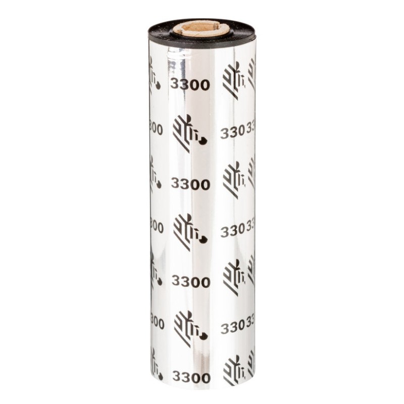 3300 Wax/ Resin cinta térmica 74 m Negro