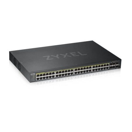 Zyxel GS1920-48HPV2 Gestionado Gigabit Ethernet (10 100 1000) Energía sobre Ethernet (PoE) Negro