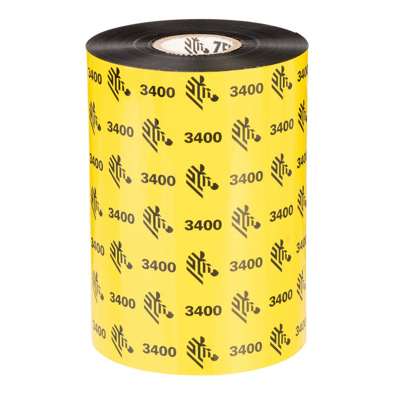 3400 High Performance Wax-Resin cinta térmica 450 m Negro 3400 High Performance Wax-Resin cinta térmica 450 m Negro