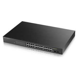 Zyxel GS1900-24HP Gestionado L2 Gigabit Ethernet (10 100 1000) Energía sobre Ethernet (PoE) Negro