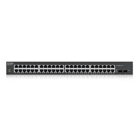 Zyxel GS1900-48HPv2 Gestionado L2 Gigabit Ethernet (10 100 1000) Energía sobre Ethernet (PoE) Negro
