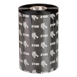 2100 Wax cinta térmica 450 m Negro