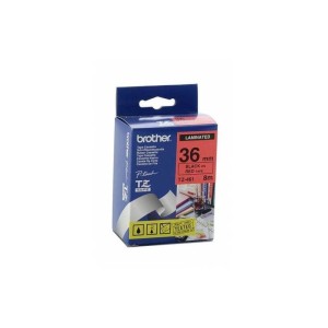 Brother TZ-461 cinta para impresora de etiquetas Negro sobre rojo