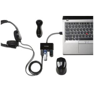 Kensington Hub USB 2.0 de 4 puertos
