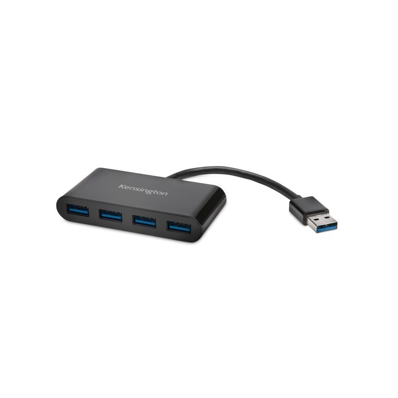 Kensington Hub USB 3.0 de cuatro puertos UH4000  negro