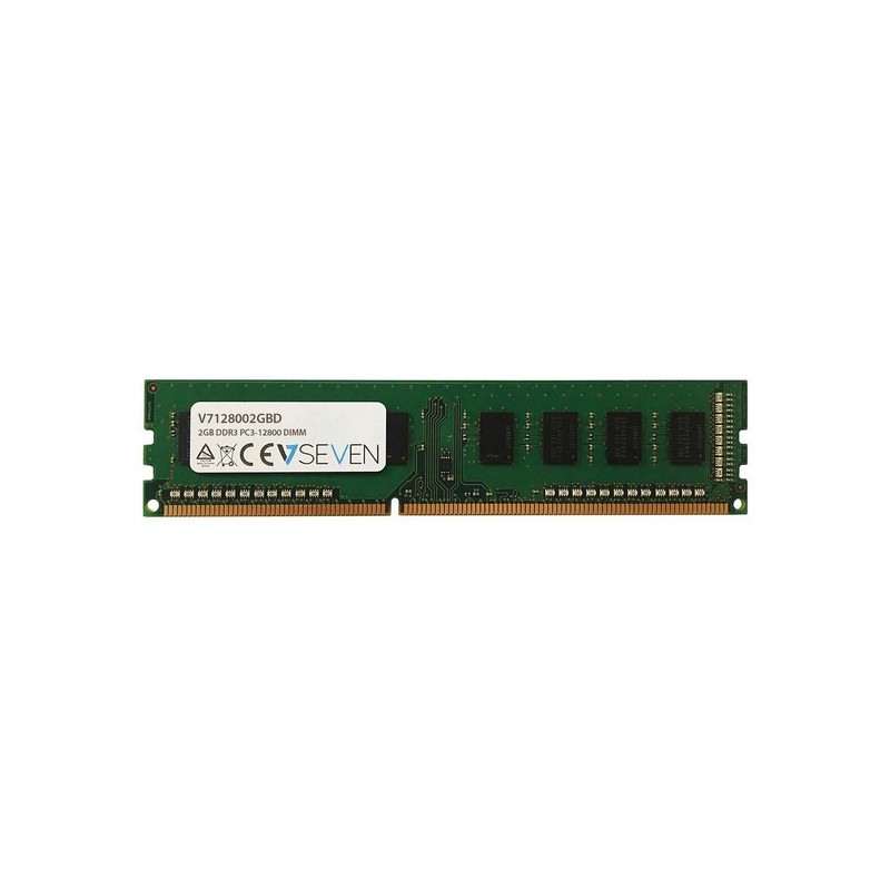 V7 2GB DDR3 PC3-12800 - 1600mhz DIMM Desktop módulo de memoria - V7128002GBD V7 2GB DDR3 PC3-12800 - 1600mhz DIMM Desktop módulo de memoria - V7128002GBD