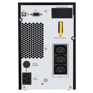APC SRV1KI sistema de alimentación ininterrumpida (UPS) Doble conversión (en línea) 1 kVA 800 W 3 salidas AC