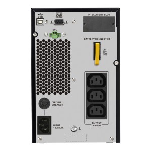 APC Easy UPS On-Line SRV sistema de alimentación ininterrumpida (UPS) Doble conversión (en línea) 3 kVA 2700 W 7 salidas AC