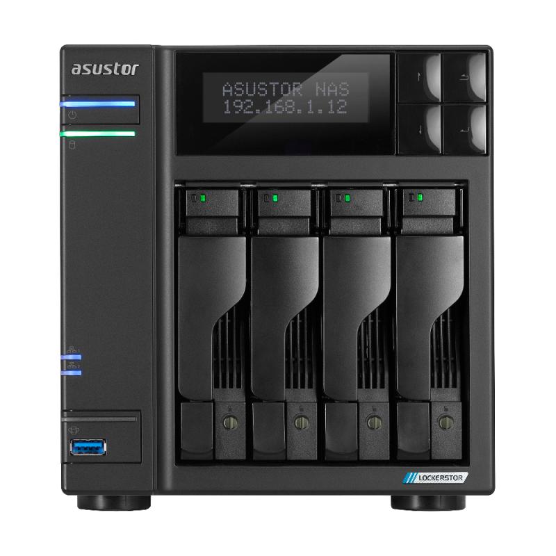 LOCKERSTOR 4 Gen2 (AS6704T) NAS Escritorio Ethernet Negro N5105