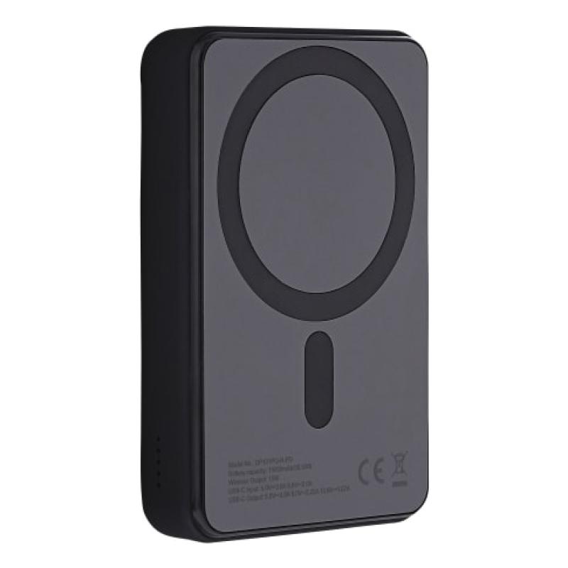 PBUMAG10 batería externa 10000 mAh Cargador inalámbrico Gris