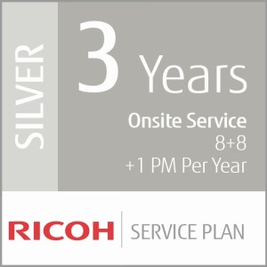 Ricoh Plan de Servicio Plata a 3 años (Producción de Volumen Bajo)