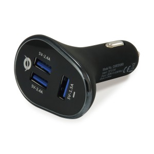 Conceptronic CARDEN06B cargador de dispositivo móvil Universal Negro Encendedor de cigarrillos Auto