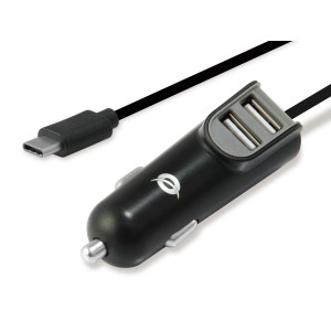 Conceptronic CARDEN05B cargador de dispositivo móvil Universal Negro Encendedor de cigarrillos Auto