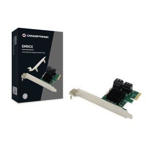 Conceptronic EMRICK03G tarjeta y adaptador de interfaz Interno SATA