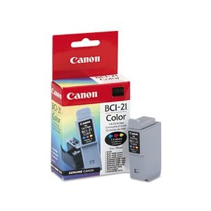 Canon Cartridge BCI-21 3-Color cartucho de tinta Original