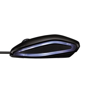 CHERRY Gentix Illuminated ratón Oficina Ambidextro USB tipo A Óptico 1000 DPI