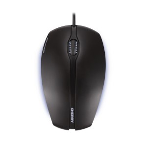 CHERRY Gentix Illuminated ratón Oficina Ambidextro USB tipo A Óptico 1000 DPI