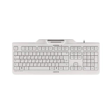 CHERRY KC 1000 SC teclado Universal USB QWERTY Español Gris