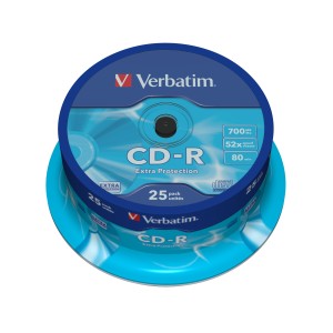 Verbatim CD-R Extra Protection 700 MB 52x 25 pieza(s)