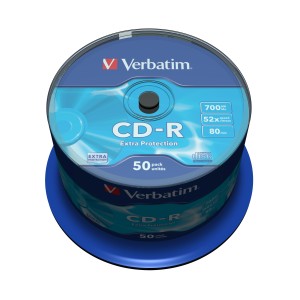 Verbatim CD-R Extra Protection 700 MB 52x 50 pieza(s)