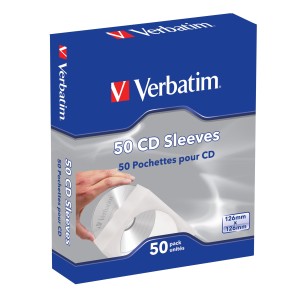 Verbatim Fundas de CD, paq 50
