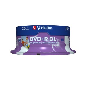 Verbatim 43667 DVD en blanco 8,5 GB DVD+R DL 25 pieza(s)