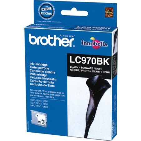 Brother LC-970BKBP cartucho de tinta 1 pieza(s) Original Negro