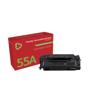 Everyday Tóner ™ Mono remanufacturado de Xerox es compatible con HP 55A (CE255A), Capacidad estándar