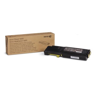 Xerox Cartucho de tóner amarillo de capacidad normal para Phaser 6600 WorkCentre 6605 (2000 páginas)