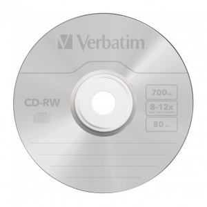Verbatim CD-RW 12x 700 MB 10 pieza(s)