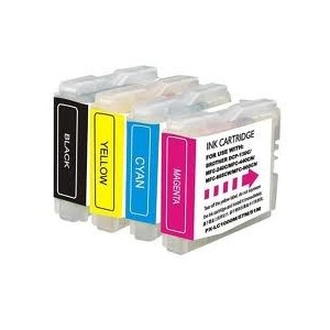 Brother LC-121VALBP cartucho de tinta 4 pieza(s) Original Negro, Cian, Magenta, Amarillo
