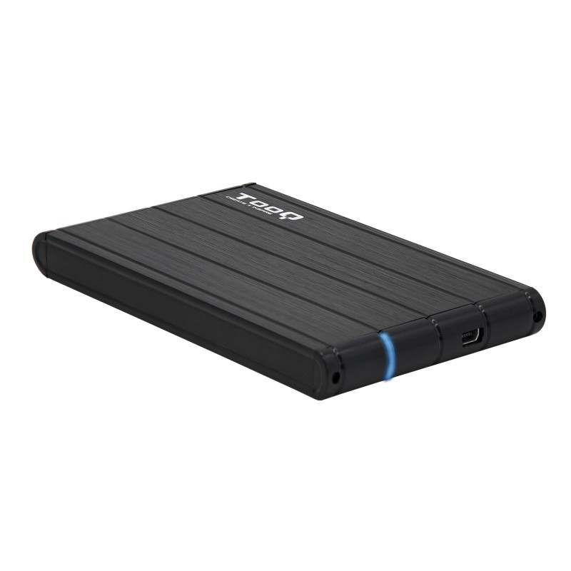 TooQ CAJA HDD 2.5" SATA A USB 2.0 USB 3.0 NEGRA