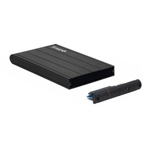 TooQ CAJA HDD 2.5" SATA A USB 2.0 USB 3.0 NEGRA