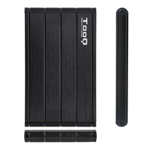 TooQ CAJA HDD 2.5" SATA A USB 2.0 USB 3.0 NEGRA