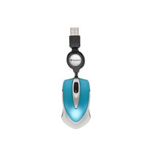 Verbatim Go Mini ratón Oficina Ambidextro USB tipo A Óptico 1000 DPI