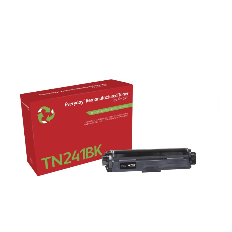 Everyday Tóner ™ Negro remanufacturado de Xerox es compatible con Brother TN241BK, Capacidad estándar