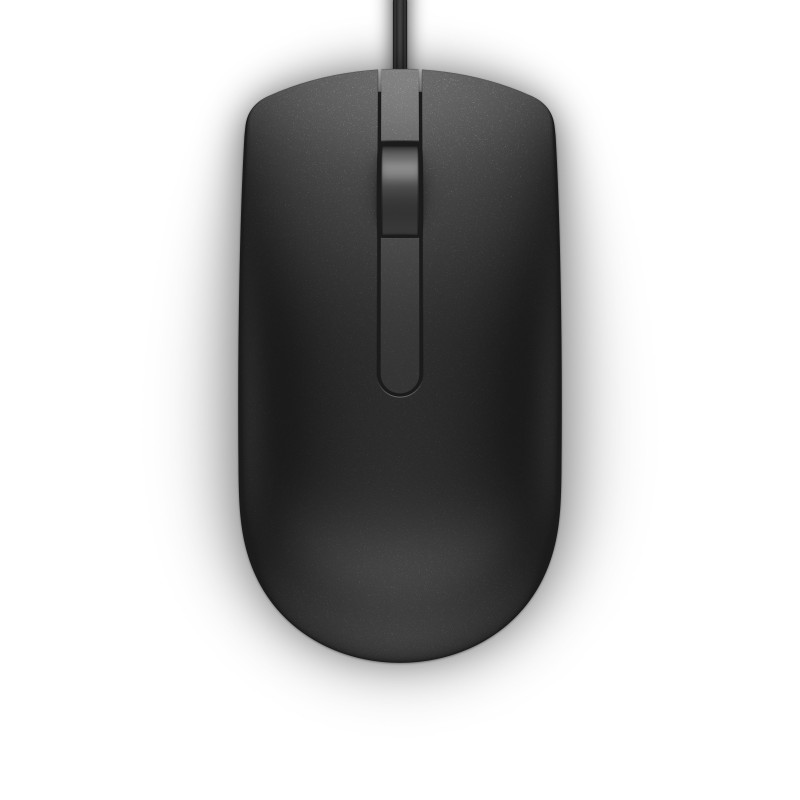 DELL MS116 ratón Oficina Ambidextro USB tipo A Óptico 1000 DPI