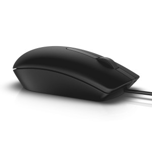 DELL MS116 ratón Oficina Ambidextro USB tipo A Óptico 1000 DPI