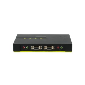 LevelOne Switch KVM de 4 puertos USB con Audio