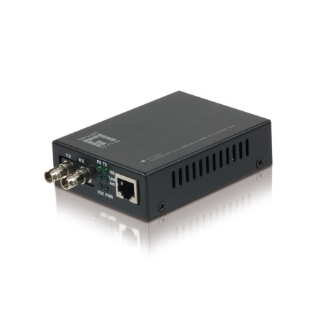 LevelOne FVT-2002 convertidor de medio 100 Mbit s 1310 nm Negro