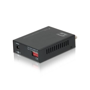 LevelOne FVT-2002 convertidor de medio 100 Mbit s 1310 nm Negro
