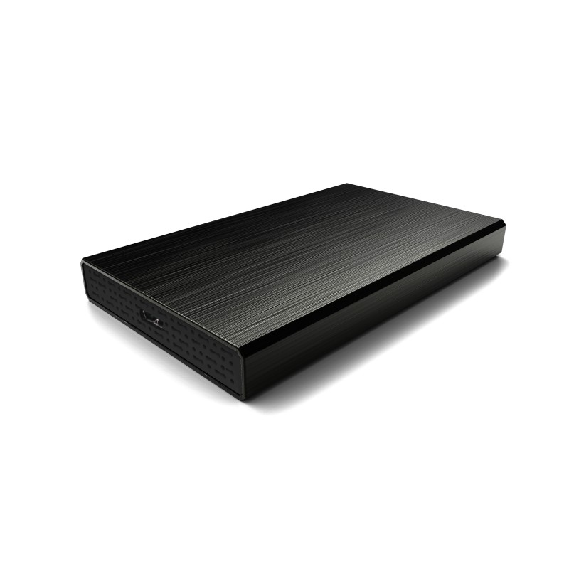 CoolBox SlimChase A-2523 Carcasa de disco duro SSD Negro 2.5"