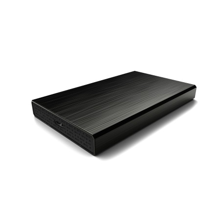 CoolBox SlimChase A-2523 Carcasa de disco duro SSD Negro 2.5"