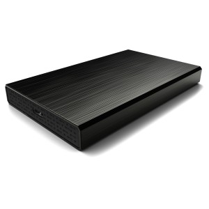 CoolBox SlimChase A-2523 Carcasa de disco duro SSD Negro 2.5"