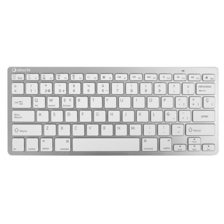 SilverHT Teclado Inalámbrico Colors Edition - Blanco