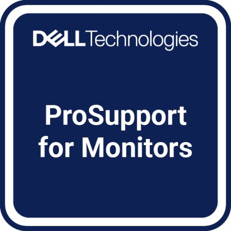 DELL Actualización de 3 años Basic Advanced Exchange a 3 años ProSupport for monitors
