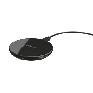 Trust Primo10 Smartphone Negro USB Cargador inalámbrico Carga rápida Interior