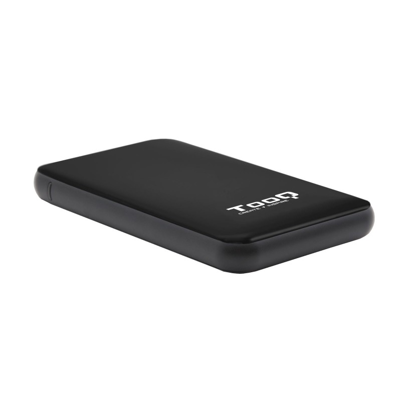 TooQ Caja externa para discos duros 2.5" SATA I II III a USB 3.1 Gen1 con UASP