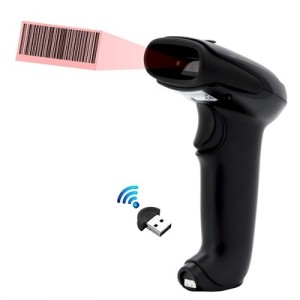 iggual IGG315705 lector de código de barras Lector de códigos de barras portátil 1D Laser Negro